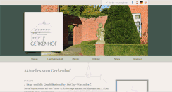 Desktop Screenshot of gerkenhof.de