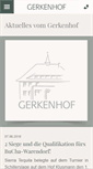 Mobile Screenshot of gerkenhof.de